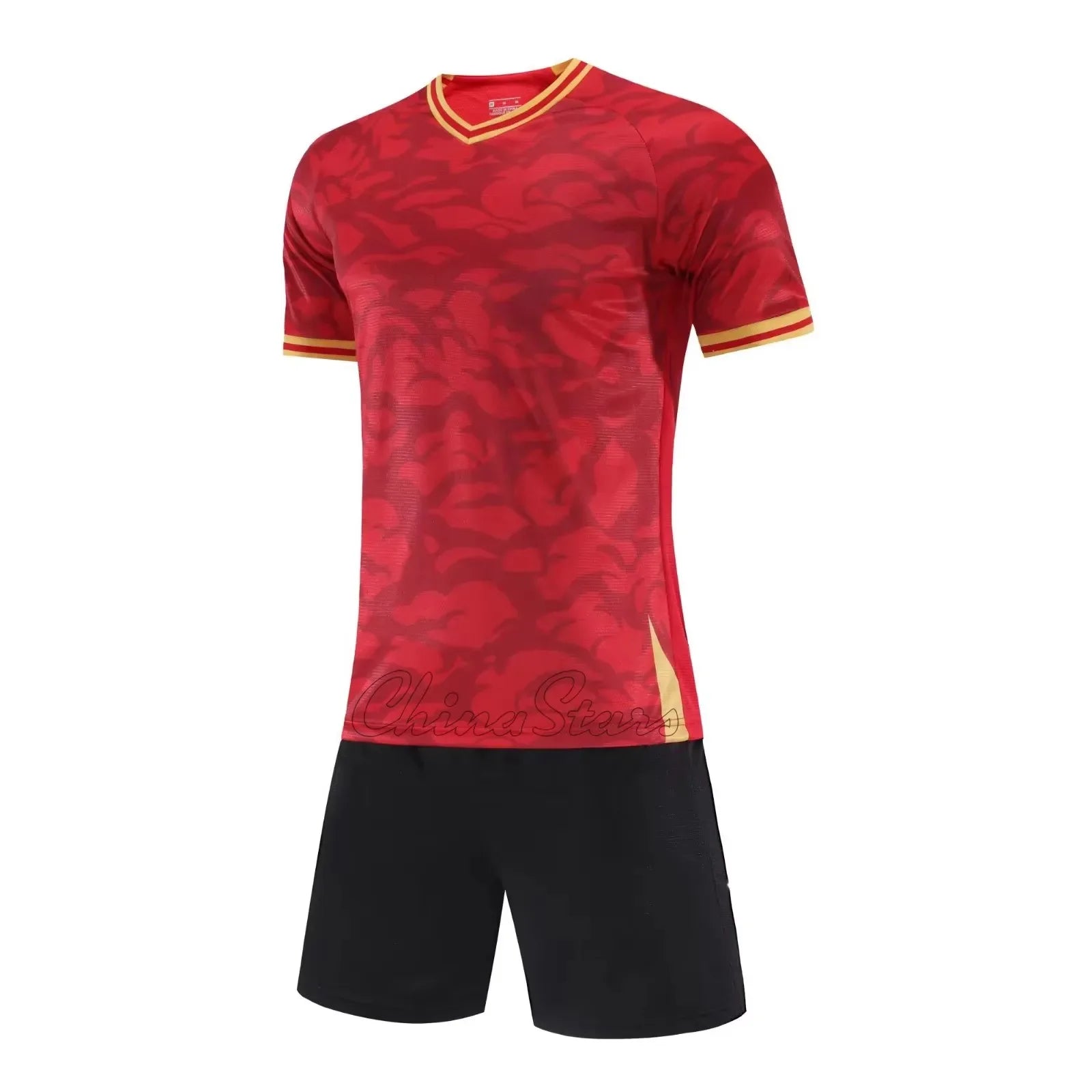 Customizable Men's Football Kits - Professional Soccer Jersey and Shorts Set