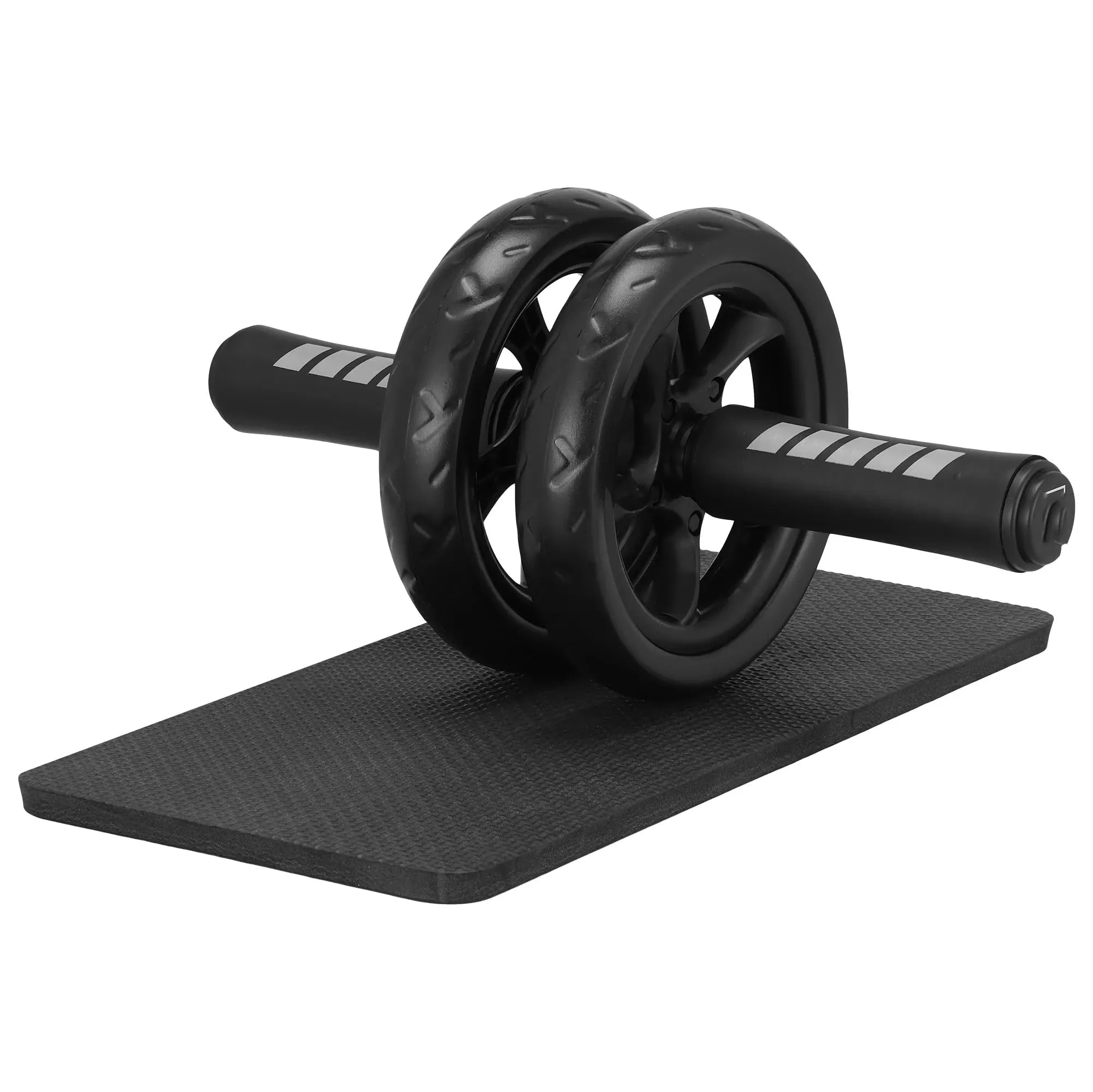 Abdominal Roller Wheel with Knee Pad - Silent Core and Strength Training Equipment