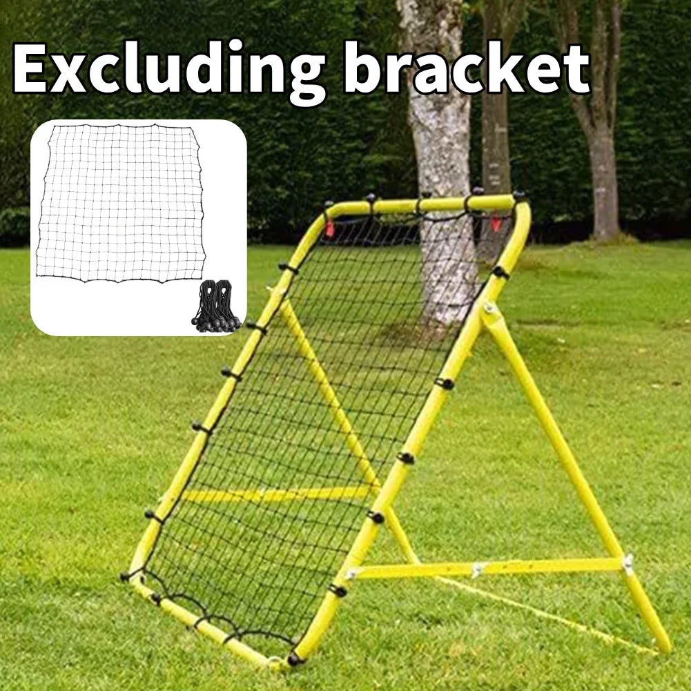 Premium Soccer Rebounder Net with 20 Elastic Ropes – High-Strength Training Aid for Passing, Shooting, and Ball Control