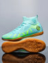 Professional Men's Indoor Football Shoes - High-Top Flat-Bottomed IC Training Sneakers for Adults and Teenagers