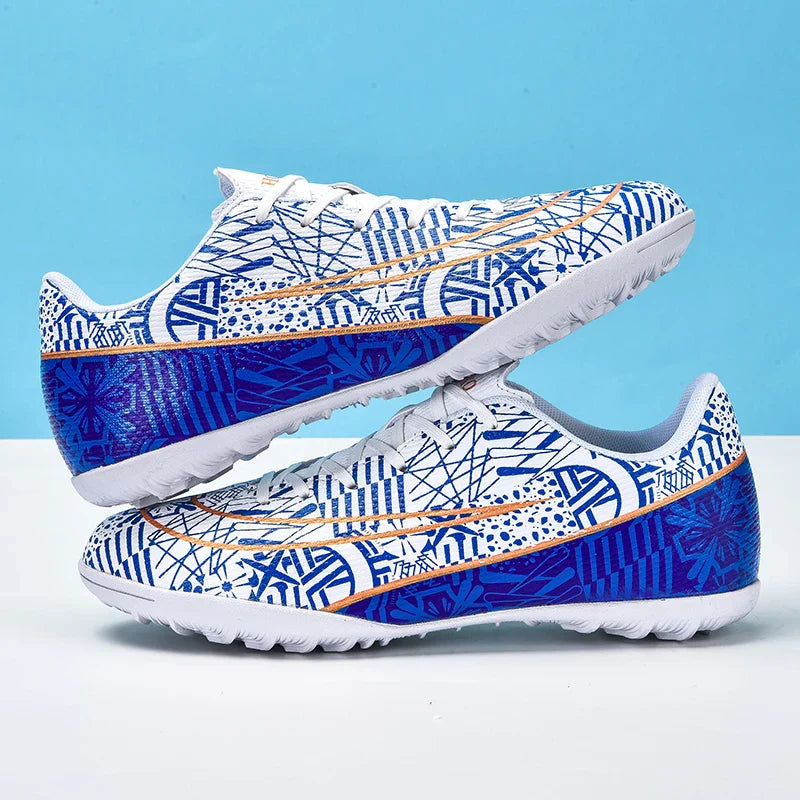 Soccer Cleats - Long-Spike Football Boots for Adults & Kids | TF/AG Training Sneakers