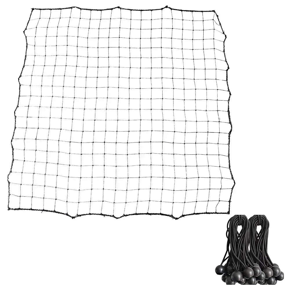 Premium Soccer Rebounder Net with 20 Elastic Ropes – High-Strength Training Aid for Passing, Shooting, and Ball Control