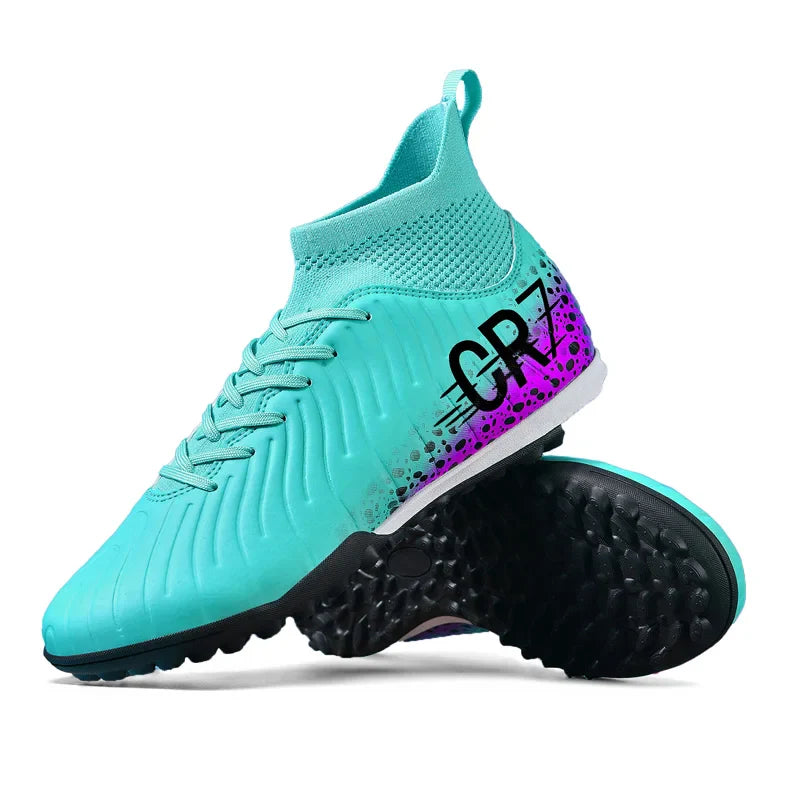Professional Unisex Soccer Cleats - Waterproof High-Performance Football Boots for Turf and Outdoor Grass