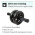 Abdominal Roller Wheel with Knee Pad - Silent Core and Strength Training Equipment