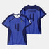 Kids' Anime 3D Print Soccer Jersey - Blue Lock Gagamaru Cosplay T-Shirt for Boys & Girls