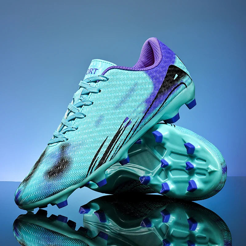 Professional Men and Youth Outdoor Soccer Cleats for Firm Ground Training