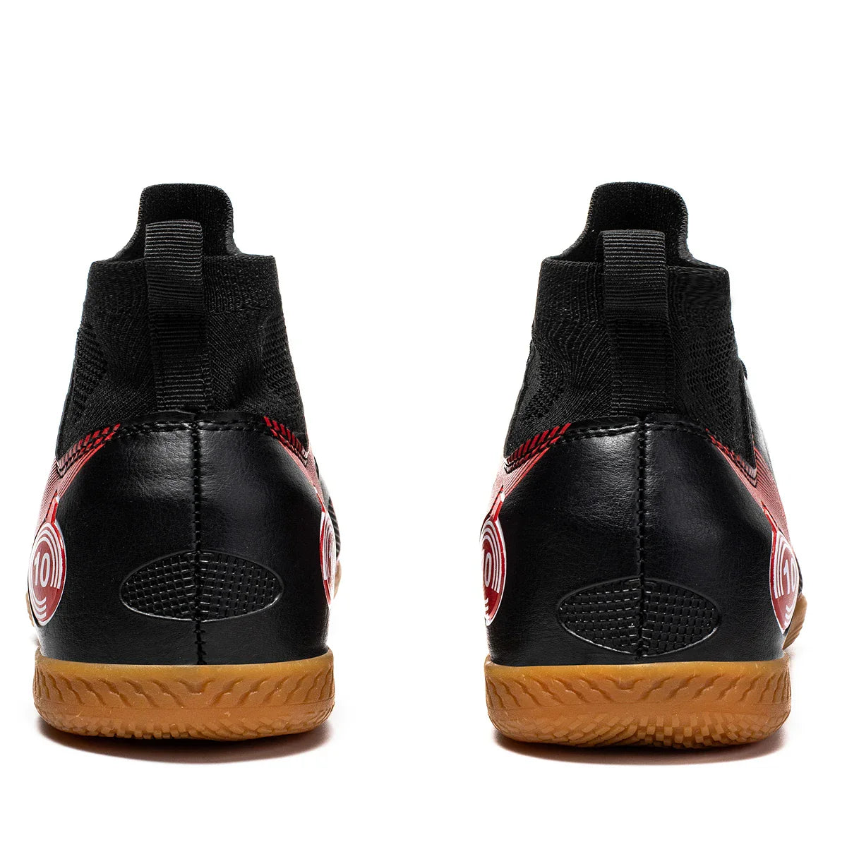 Professional Men's Indoor Football Shoes - High-Top Flat-Bottomed IC Training Sneakers for Adults and Teenagers