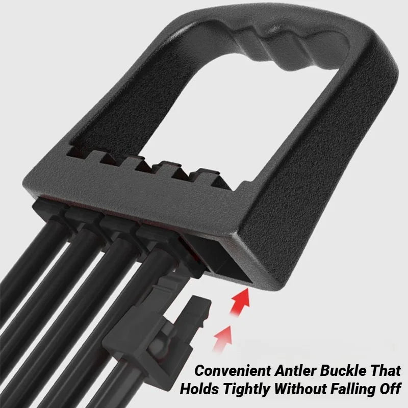 Adjustable Rubber Chest Expander - 90lbs Heavy Duty Multifunctional Resistance Band