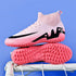 Professional Men's Turf Soccer Shoes - High-Top Training Cleats for Outdoor & Indoor Play