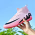 Professional Men's Turf Soccer Shoes - High-Top Training Cleats for Outdoor & Indoor Play