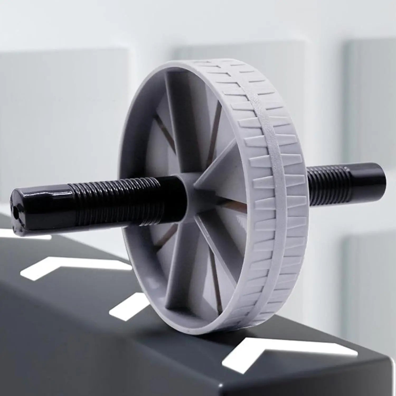 Silent Abdominal Exercise Wheel - Heavy-Duty Core Workout Roller for Tummy Slimming