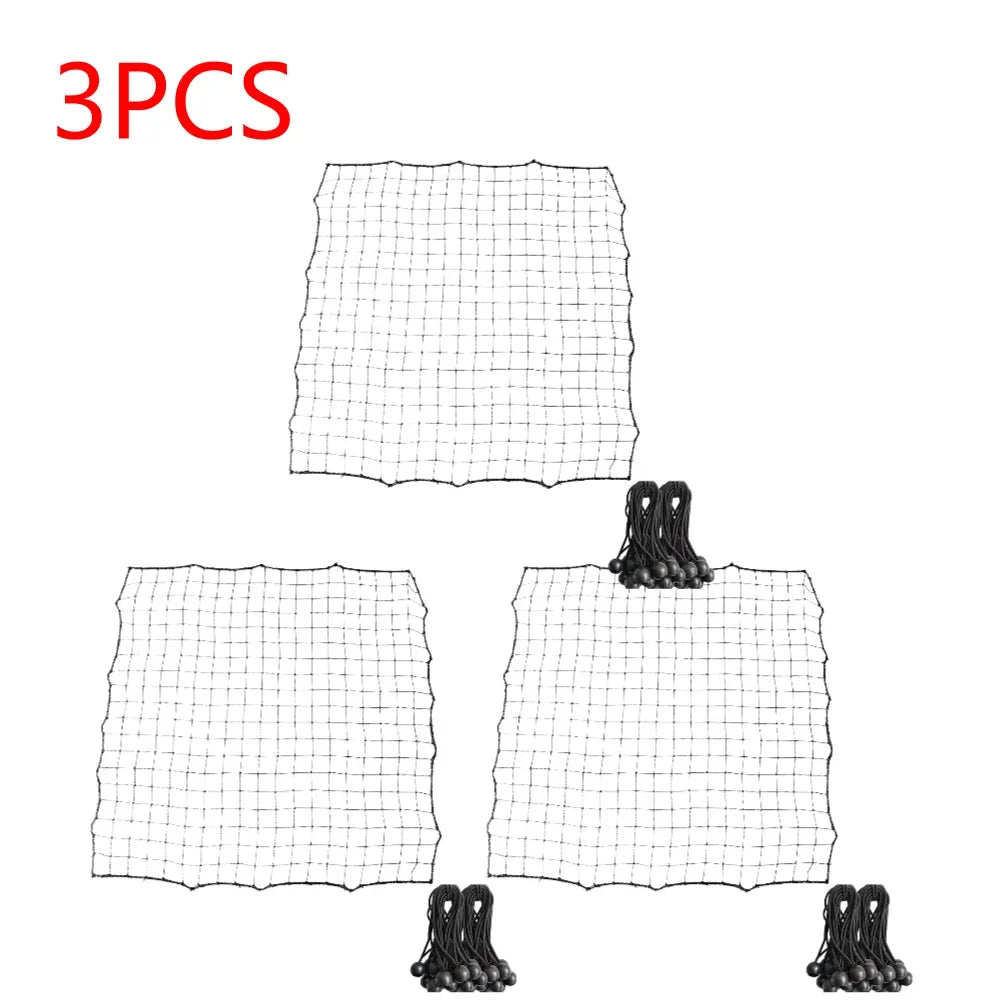 Premium Soccer Rebounder Net with 20 Elastic Ropes – High-Strength Training Aid for Passing, Shooting, and Ball Control