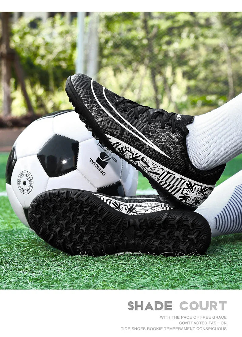 Soccer Cleats - Long-Spike Football Boots for Adults & Kids | TF/AG Training Sneakers