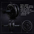 Double-Wheeled Abdominal Roller with Exercise Mat - Silent Core Strength Trainer