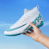 Professional Men's Turf Soccer Shoes - High-Top Training Cleats for Outdoor & Indoor Play