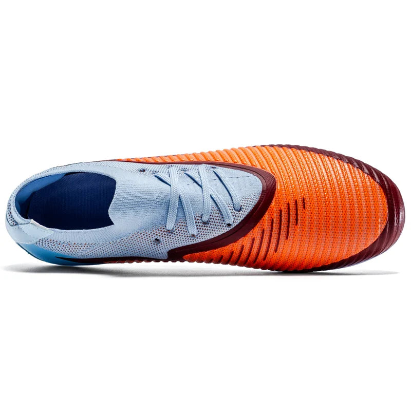 Professional Men's FG Soccer Cleats - Low-Cut Outdoor Lawn Football Boots