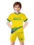 Customized Youth Soccer Kit - Personalized Jersey and Shorts Set for School Teams and Kids (Ages 3-14)