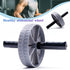 Silent Abdominal Exercise Wheel - Heavy-Duty Core Workout Roller for Tummy Slimming
