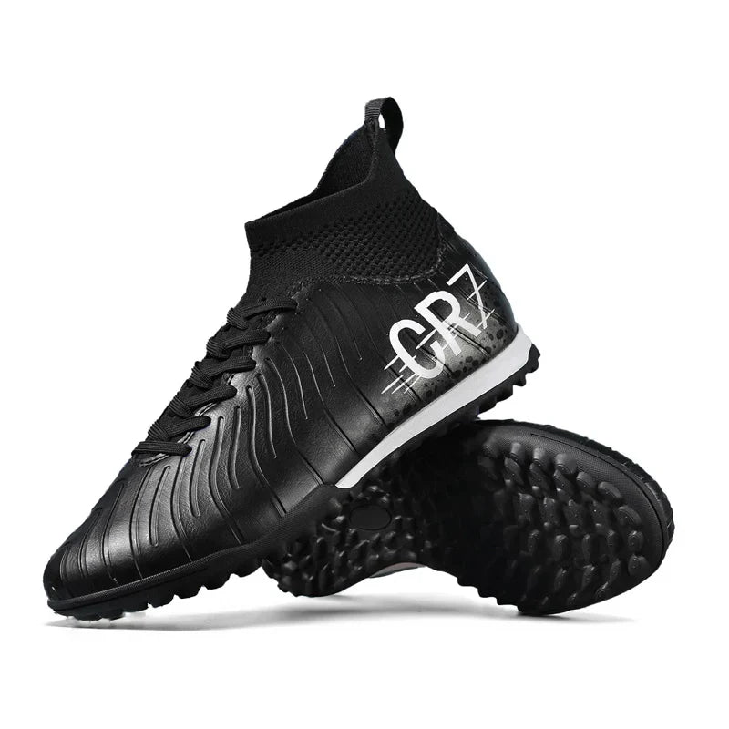Professional Unisex Soccer Cleats - Waterproof High-Performance Football Boots for Turf and Outdoor Grass