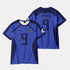 Kids' Anime 3D Print Soccer Jersey - Blue Lock Gagamaru Cosplay T-Shirt for Boys & Girls