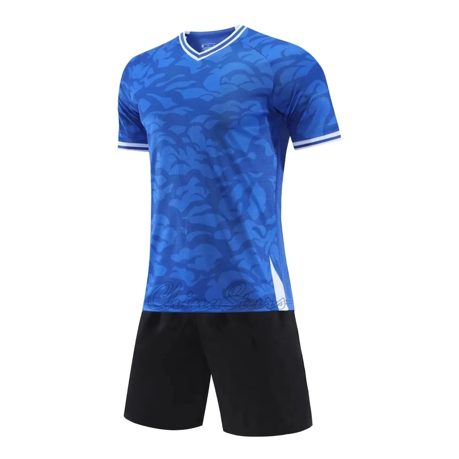 Customizable Men's Football Kits - Professional Soccer Jersey and Shorts Set