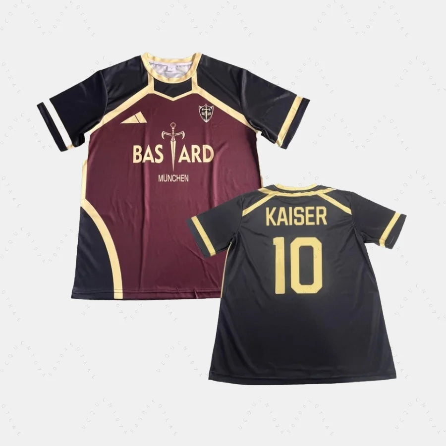 Kids' Anime 3D Print Soccer Jersey - Blue Lock Gagamaru Cosplay T-Shirt for Boys & Girls