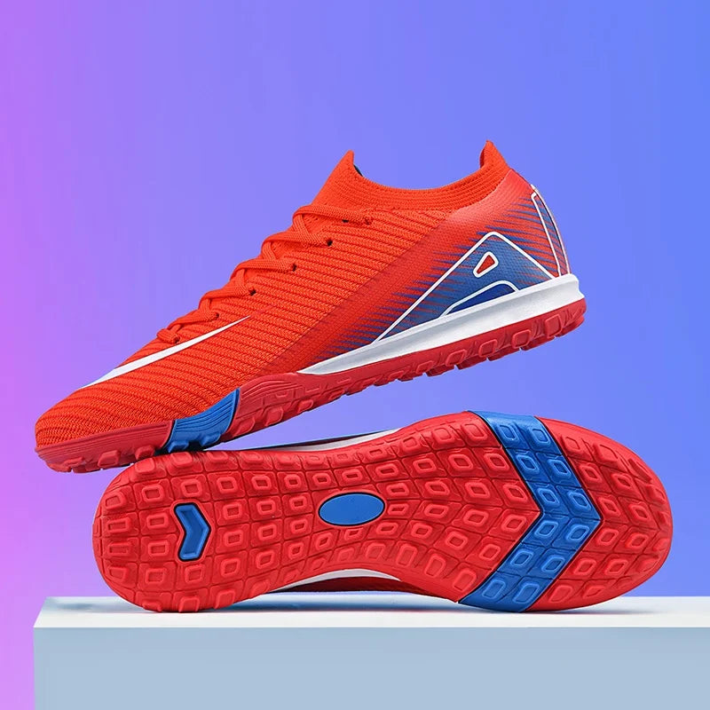 Professional Unisex FG Soccer Boots - High-Top Firm Ground Training Cleats for Men & Boys