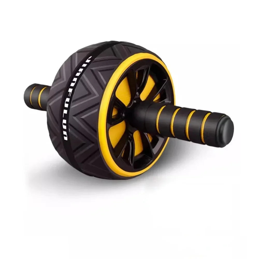 Single-Wheel Abdominal Roller - Compact Home Fitness Equipment for Core Strength & Shaping