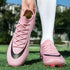 Professional Unisex FG Soccer Boots - High-Top Firm Ground Training Cleats for Men & Boys