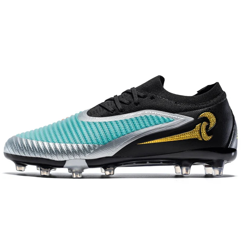 Professional Men's FG Soccer Cleats - Low-Cut Outdoor Lawn Football Boots
