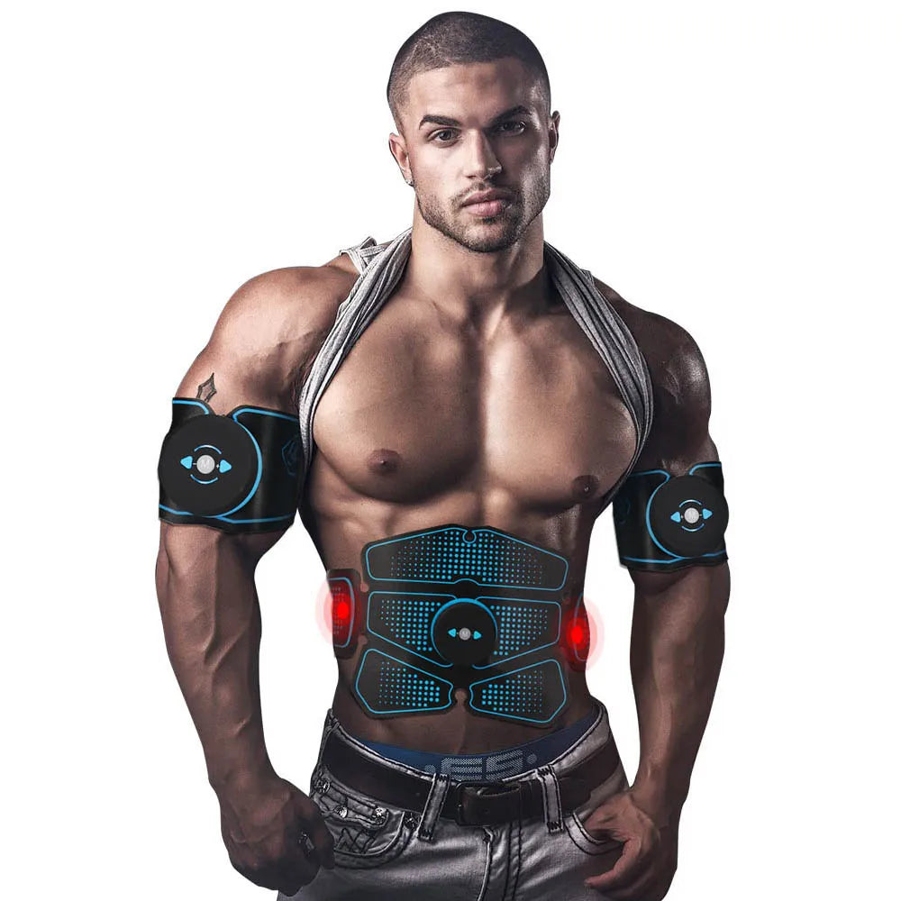 Mochoshop Total Body EMS Muscle Stimulator & Rechargeable Abs Toning Belt