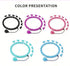 Mochoshop Smart Weighted Fitness Hoop – Adjustable 360° Massage & No-Drop Design for Waist Slimming
