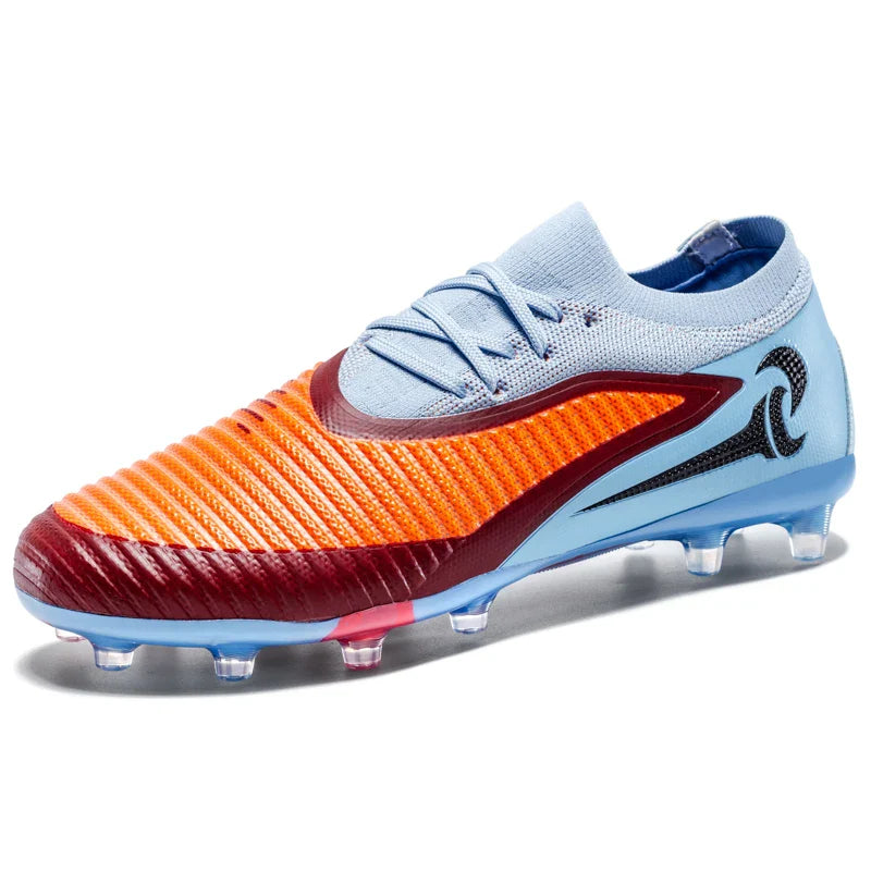 Professional Men's FG Soccer Cleats - Low-Cut Outdoor Lawn Football Boots
