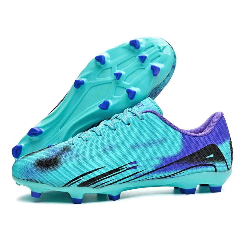 Professional Men and Youth Outdoor Soccer Cleats for Firm Ground Training