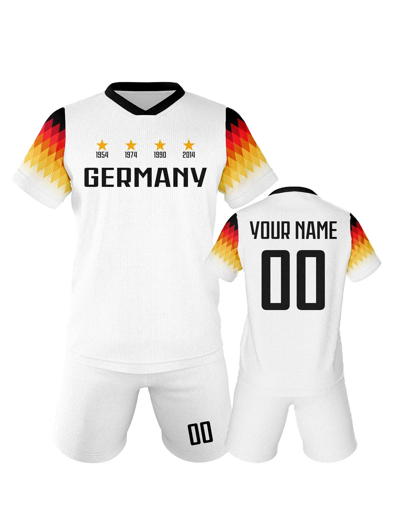 Custom Kids' Football Training Jersey - Personalized Youth Soccer Kit for Boys & Girls (Ages 3-14)