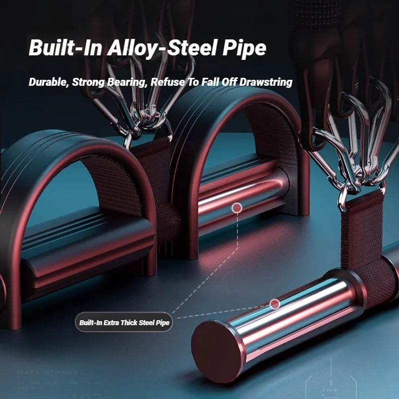 Pedal Resistance Band Tensioner - Multifunctional Home Fitness Puller for Core and Full Body Training