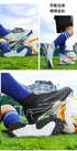 Professional AG Soccer Cleats - Boys' & Men's Artificial Grass Football Boots with Slip-On Closure