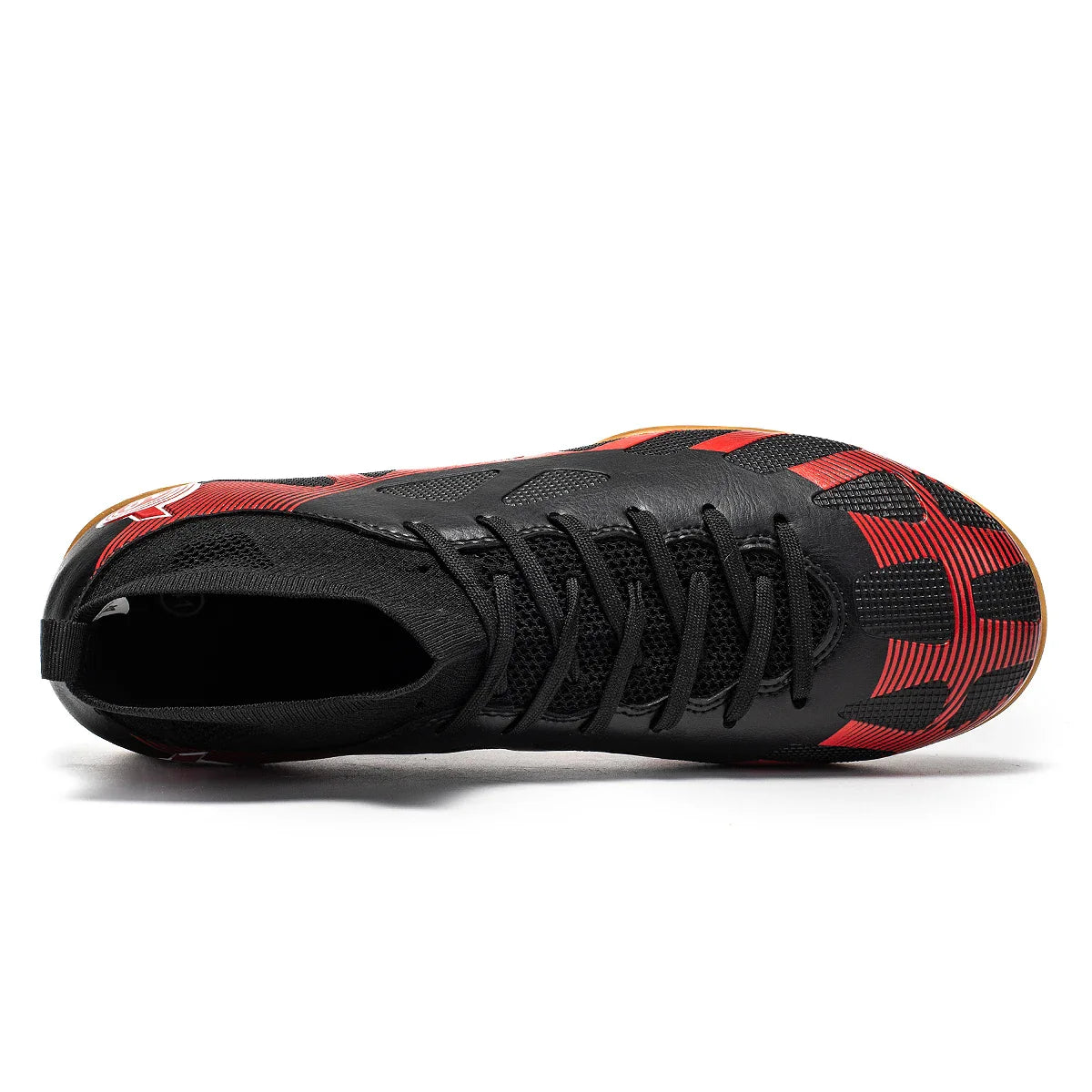 Professional Men's Indoor Football Shoes - High-Top Flat-Bottomed IC Training Sneakers for Adults and Teenagers
