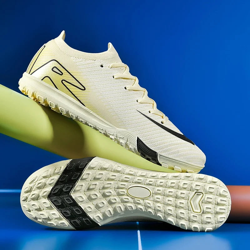 Professional Unisex FG Soccer Boots - High-Top Firm Ground Training Cleats for Men & Boys