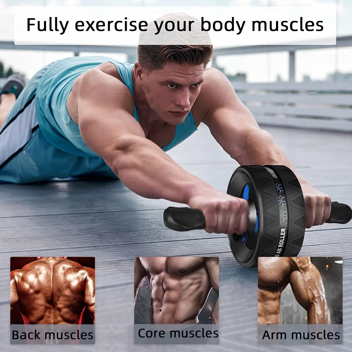 Ab Roller Wheel – High-Stability Core Trainer