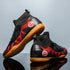 Professional Men's Indoor Football Shoes - High-Top Flat-Bottomed IC Training Sneakers for Adults and Teenagers