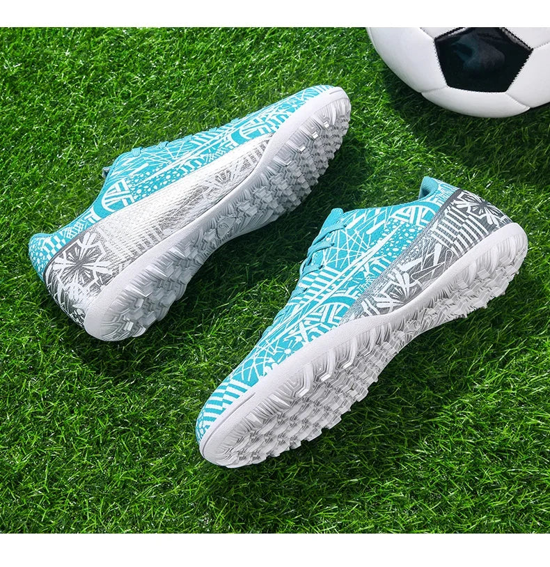 Soccer Cleats - Long-Spike Football Boots for Adults & Kids | TF/AG Training Sneakers